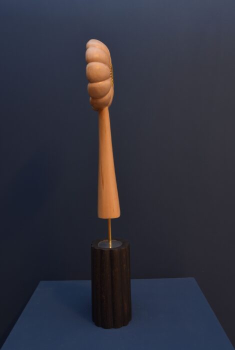 Infinite Gaze Sculpture right side